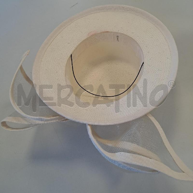 CAPPELLO DONNA PAGLIA CON FIOCCO | Mercatino dell'Usato Bologna 3