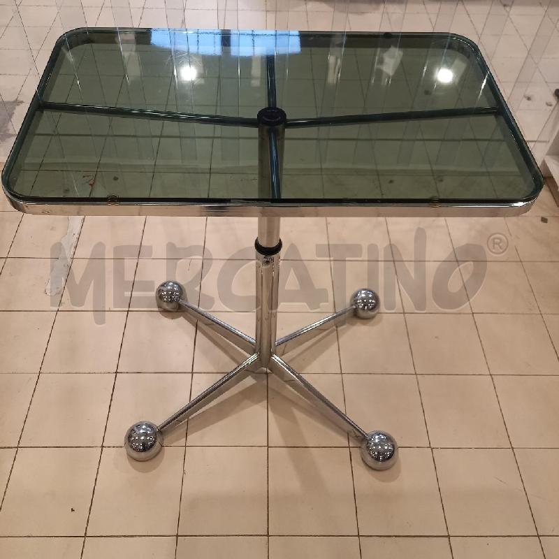 CARRELLO CROMATO ANNI 70 VETRO FUME' | Mercatino dell'Usato Bologna 5