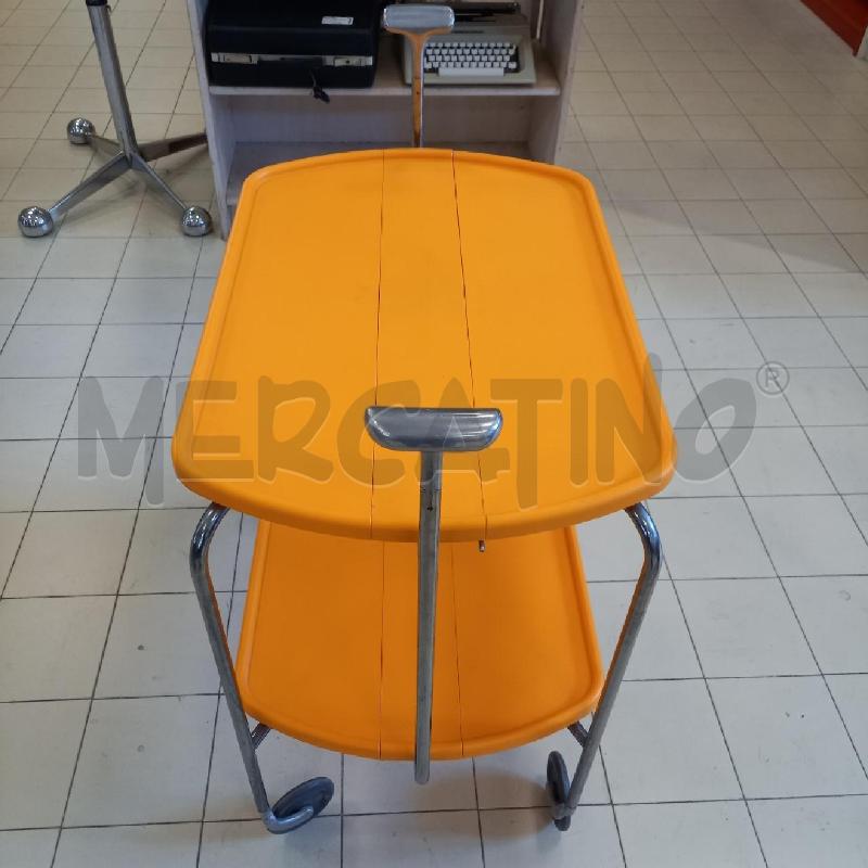 CARRELLO PORTA VIVIANDE MAGIS ARANCIONE | Mercatino dell'Usato Bologna 2