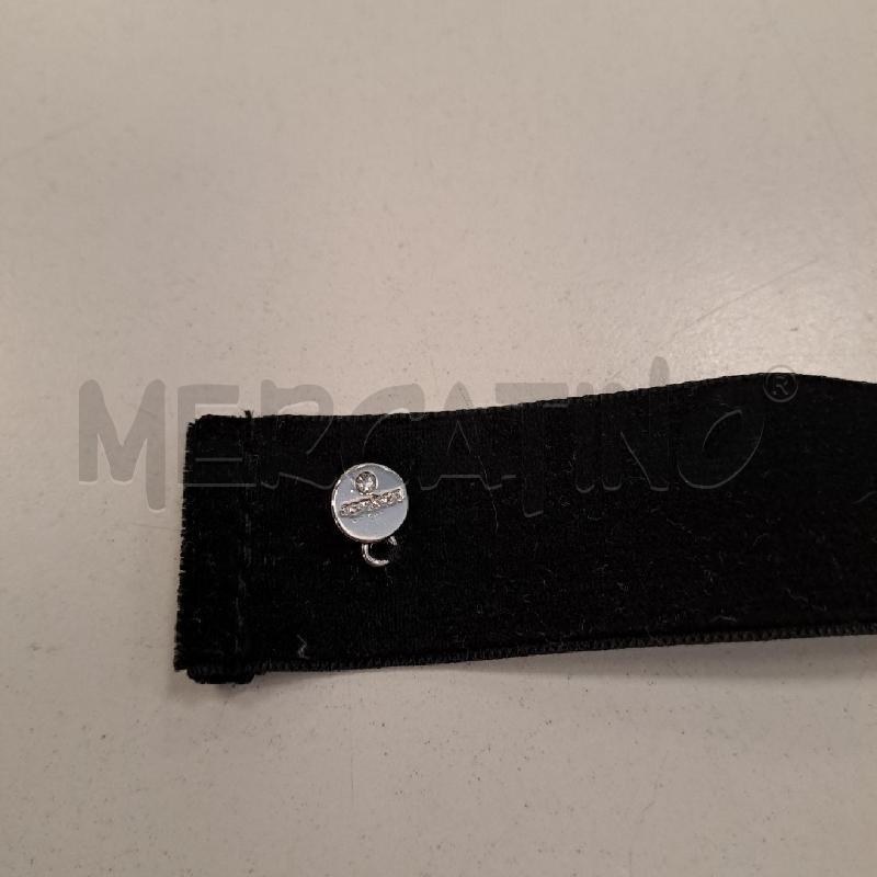 CINTURA DONNA MAX & CO NERA STRASS E PERLE | Mercatino dell'Usato Bologna 3