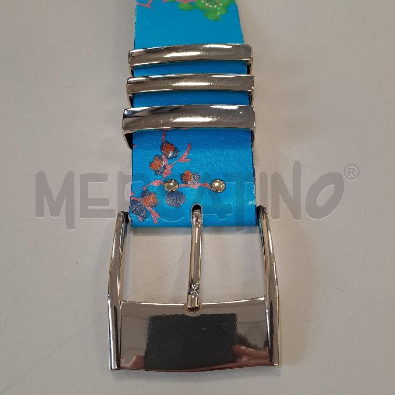 CINTURA DONNA VERSACE FOR HNM FANTASIA AZZURRA | Mercatino dell'Usato Bologna 1