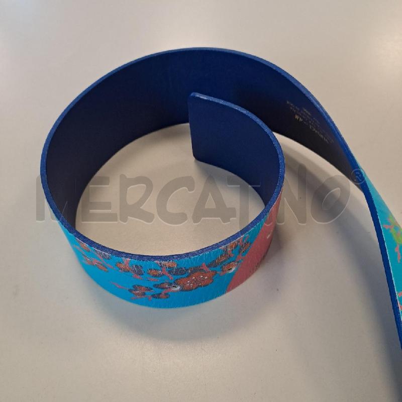 CINTURA DONNA VERSACE FOR HNM FANTASIA AZZURRA | Mercatino dell'Usato Bologna 2