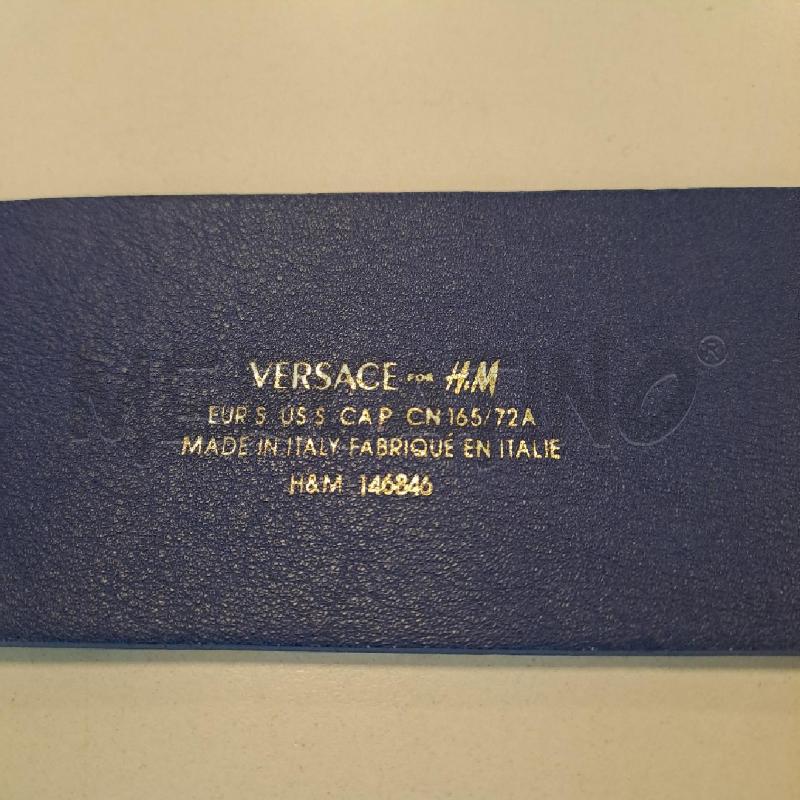 CINTURA DONNA VERSACE FOR HNM FANTASIA AZZURRA | Mercatino dell'Usato Bologna 3