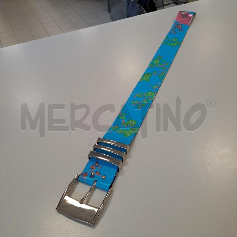 CINTURA DONNA VERSACE FOR HNM FANTASIA AZZURRA | Mercatino dell'Usato Bologna 4