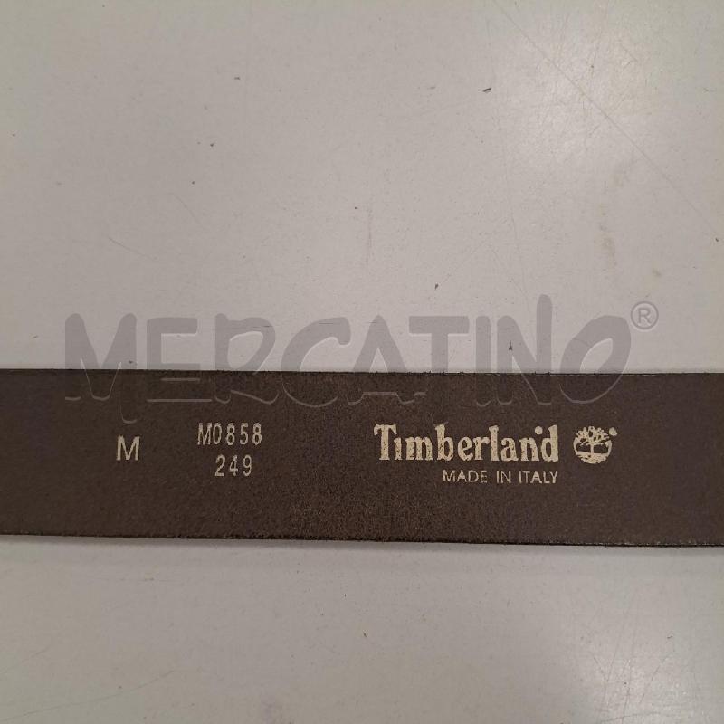 CINTURA UOMO TIMBERLAND CUOIO MARRONE | Mercatino dell'Usato Bologna 3