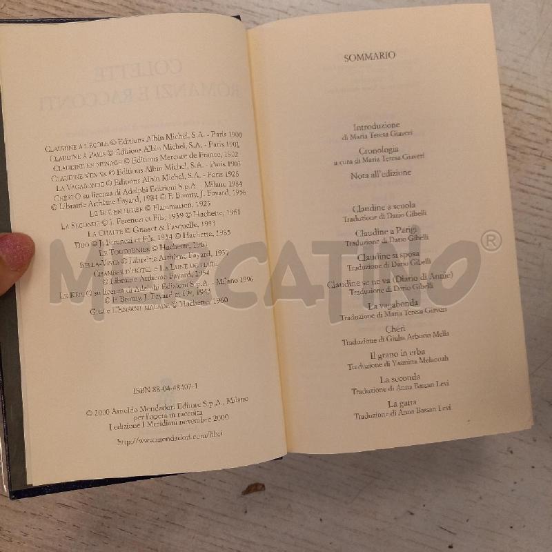 COLETTE ROMANZI  E RACCONTI | Mercatino dell'Usato Bologna 4