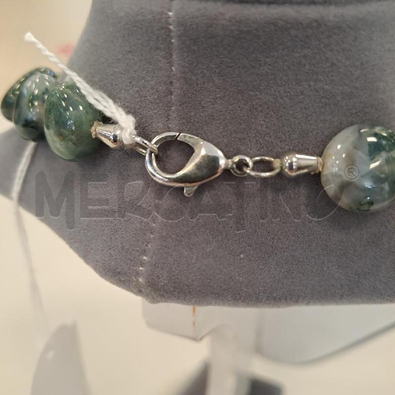 COLLANA AGATA MUSCHIATA  | Mercatino dell'Usato Bologna 2