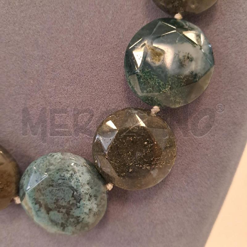 COLLANA AGATA MUSCHIATA  | Mercatino dell'Usato Bologna 3