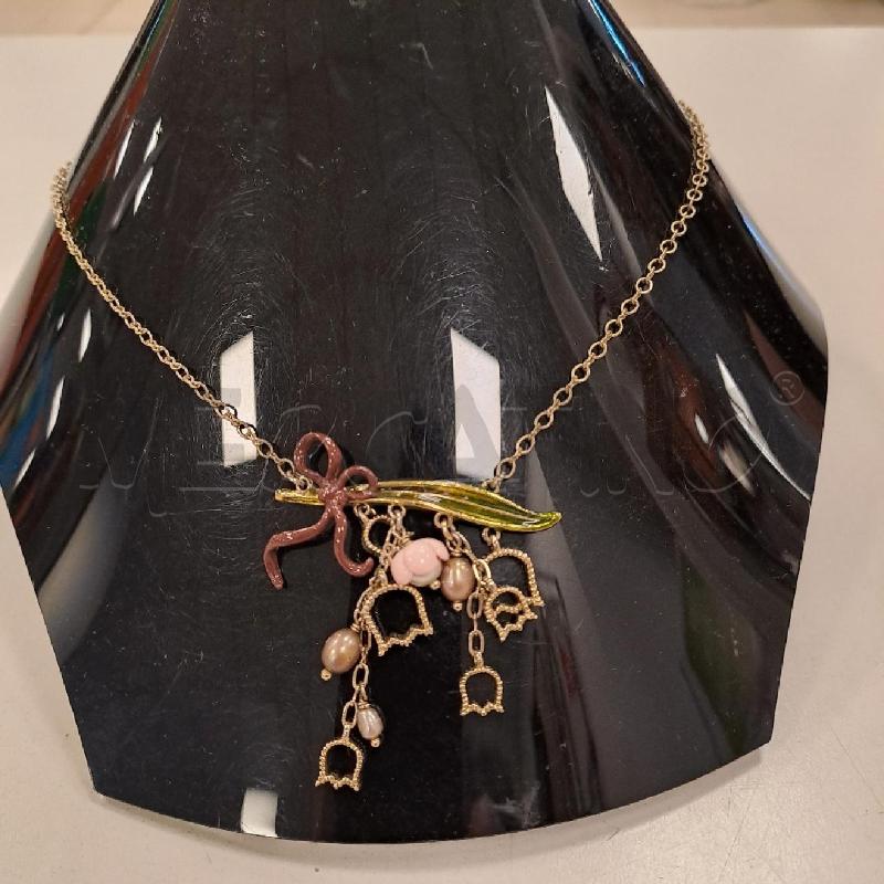 COLLANA CIONDOLINI FLOREALI | Mercatino dell'Usato Bologna 1