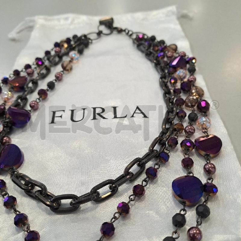 COLLANA FURLA MULTIFILO VIOLA | Mercatino dell'Usato Bologna 2