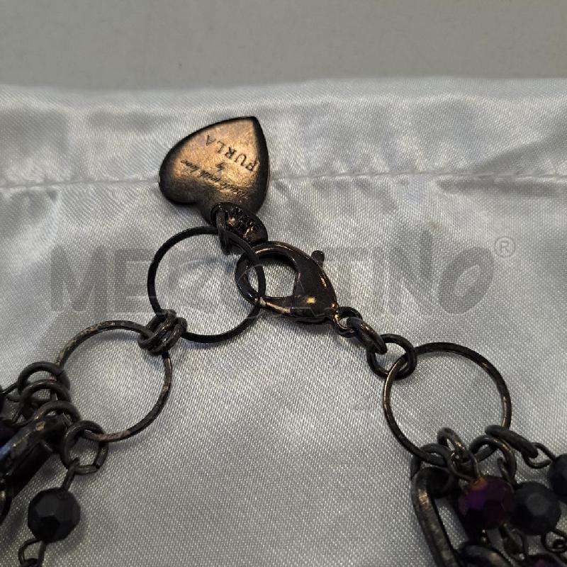 COLLANA FURLA MULTIFILO VIOLA | Mercatino dell'Usato Bologna 3
