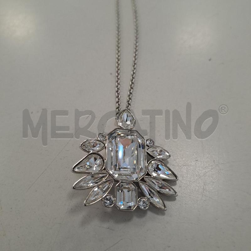 COLLANA SWAROVSKI CONDOLO CRISTALLO  | Mercatino dell'Usato Bologna 1