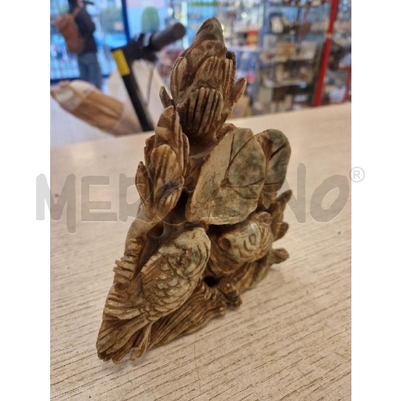 COMPOSIZIONE PESCI ORIENTE PIETRA | Mercatino dell'Usato Bologna 3