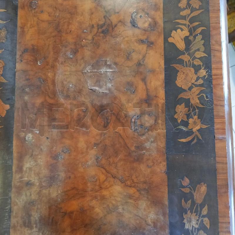 CONSOLLE VECCHIA CON INTARSI | Mercatino dell'Usato Bologna 5