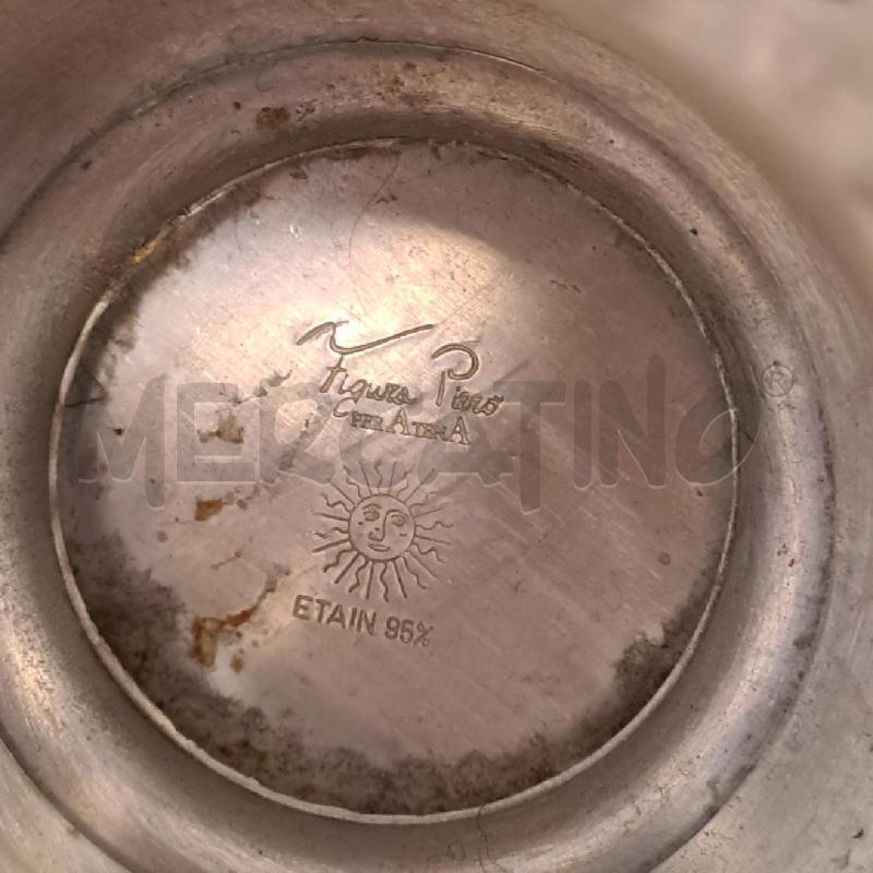 COPPA PELTRO PIETRO FIGURA PER ATENA | Mercatino dell'Usato Bologna 5