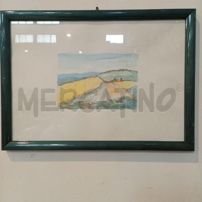 CORNICETTA VERDE CON ACQUERELLO SALEMI | Mercatino dell'Usato Bologna 1