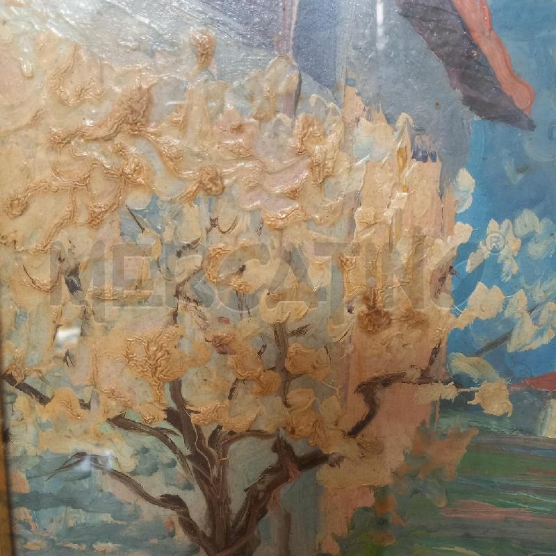 CORNICE DPINTO CASE CON VIALETTO ALBERO BIANCO  | Mercatino dell'Usato Bologna 3
