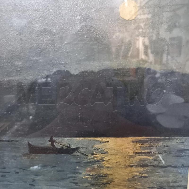 CORNICE UONO IN BARCA CON LA LUNA | Mercatino dell'Usato Bologna 2