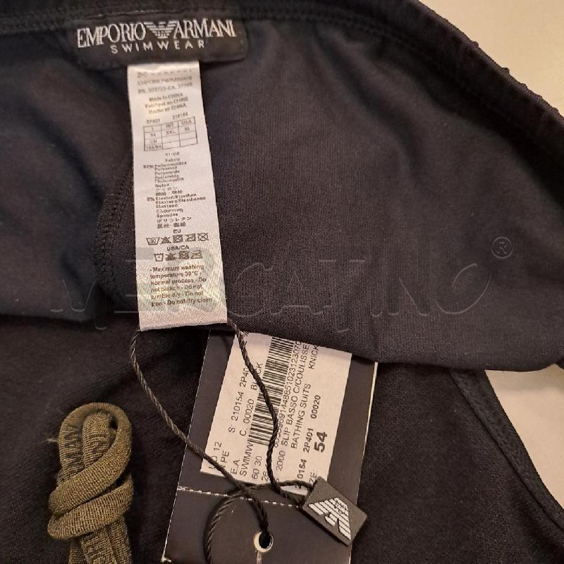 COSTUME UOMO ARMANI NERO  | Mercatino dell'Usato Bologna 5