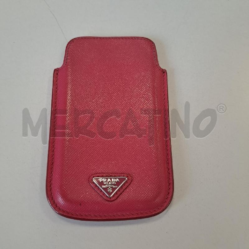 COVER TELEFONO PRADA FUCSIA | Mercatino dell'Usato Bologna 1