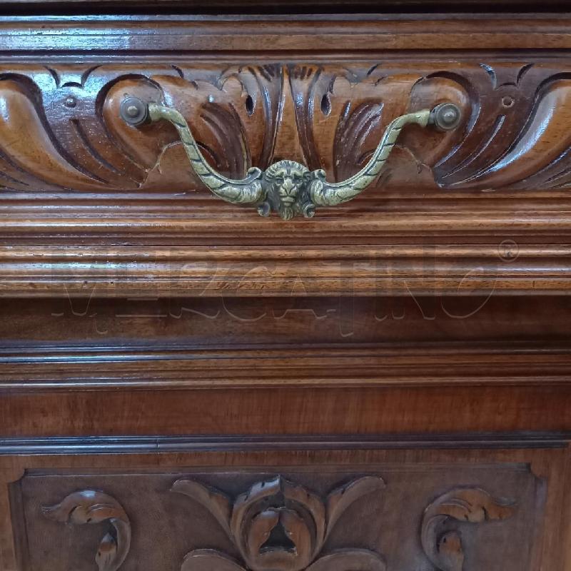 CREDENZA DOPPIO CORPO STILE BOLOGNESE | Mercatino dell'Usato Bologna 5