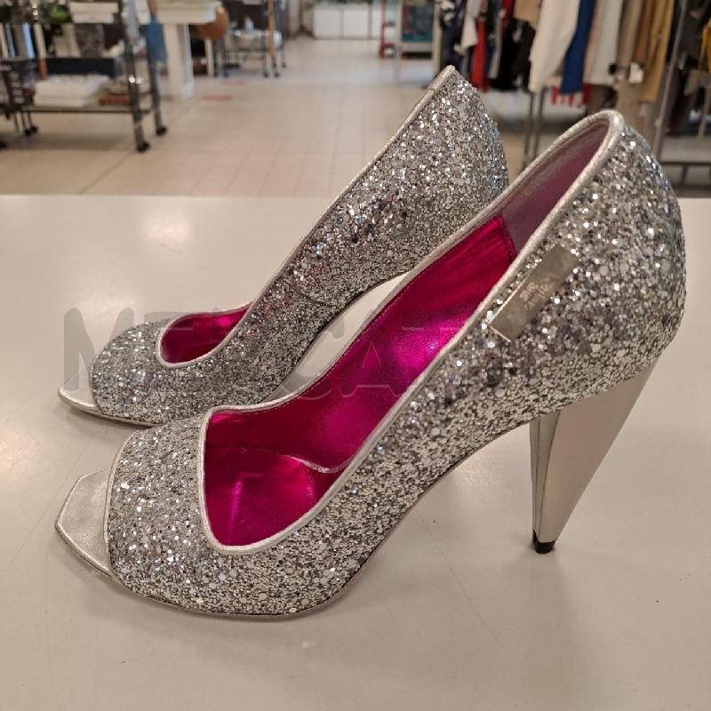 DECOLLETE CELYN B ARGENTO STRASS | Mercatino dell'Usato Bologna 2