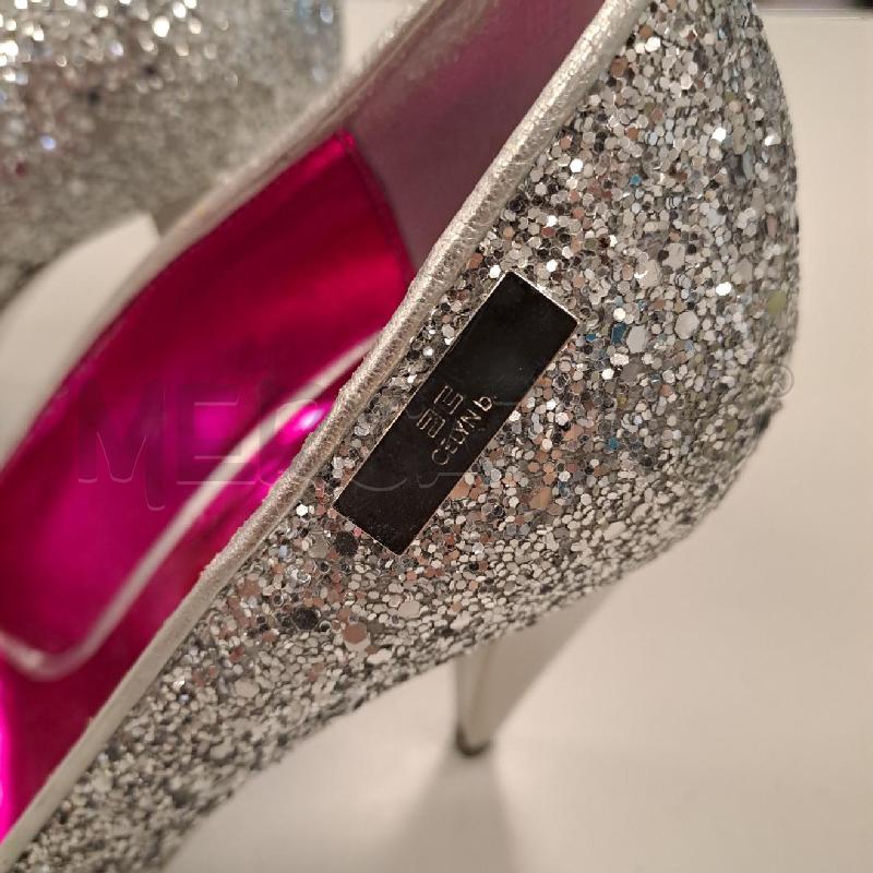 DECOLLETE CELYN B ARGENTO STRASS | Mercatino dell'Usato Bologna 3