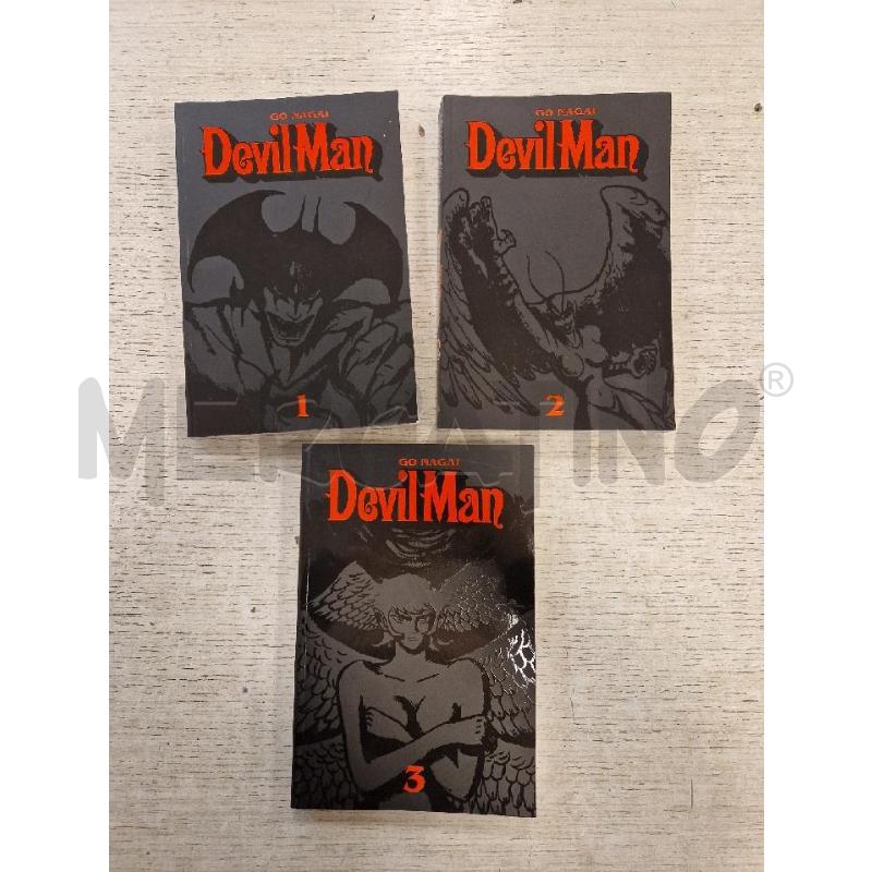 DEVIL MAN GO NAGAI  SERIE COMPLETA  3 VOLUMI | Mercatino dell'Usato Bologna 1