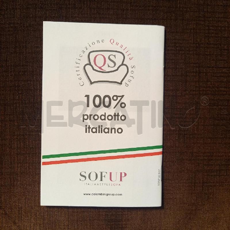 DIVANO MOD. SOFUP COLOMBINI TESSUTO BRACCIO CONTENITORE | Mercatino dell'Usato Bologna 5