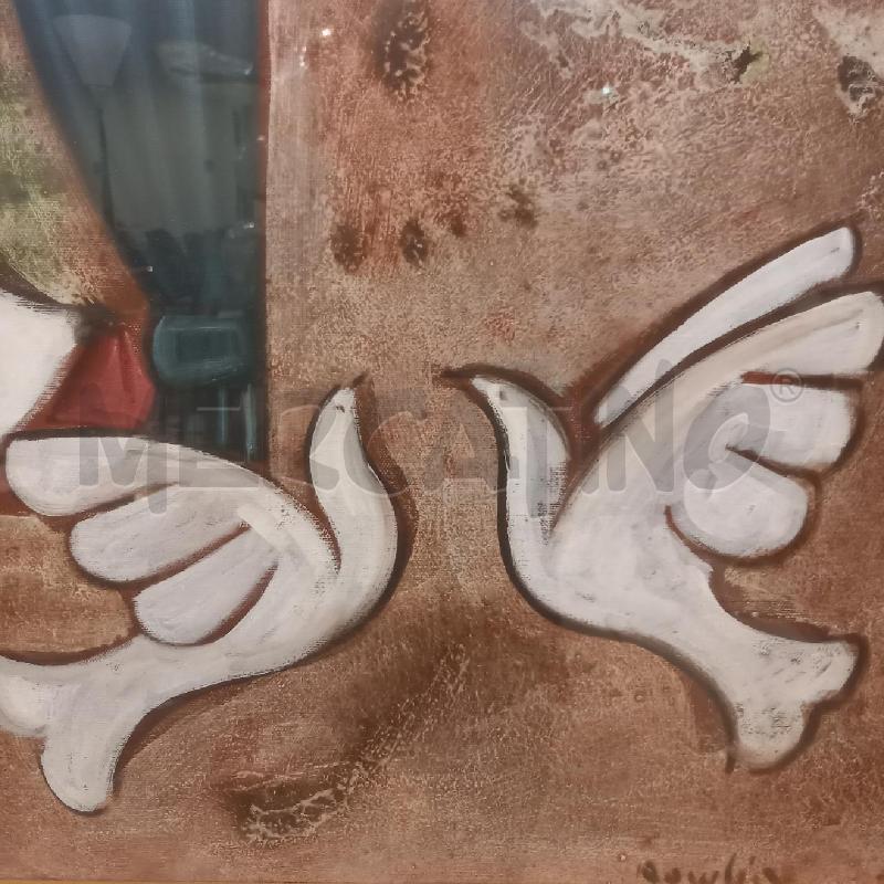DONNA CON COLOMBE | Mercatino dell'Usato Bologna 5