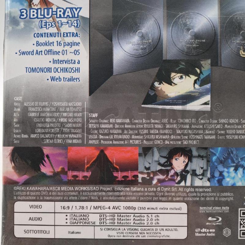 DVD BOX SWORD ART | Mercatino dell'Usato Bologna 3