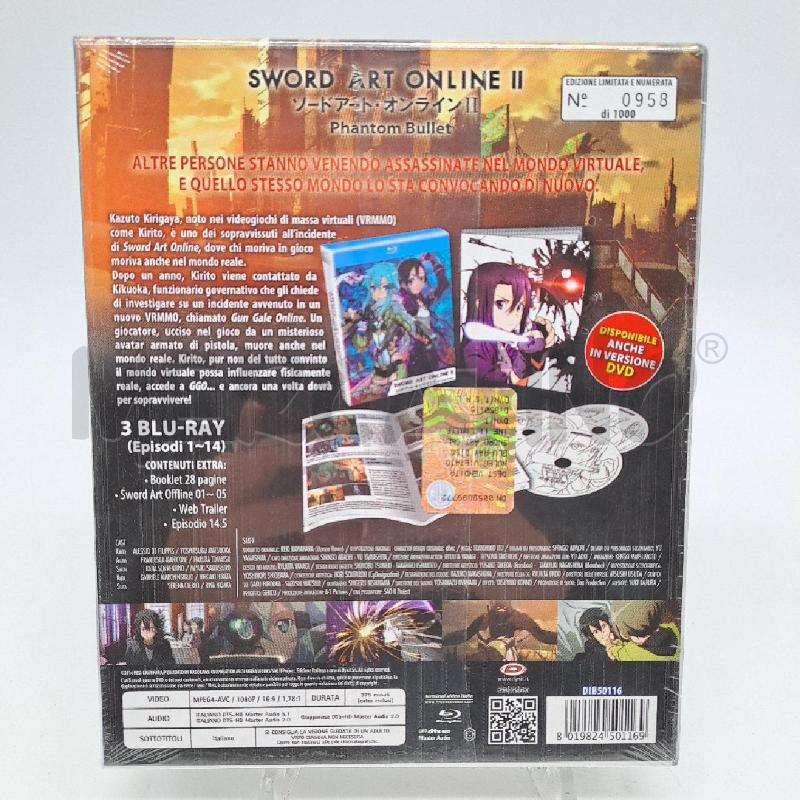 DVD BOX SWORD ART ONLINE 2 | Mercatino dell'Usato Bologna 2