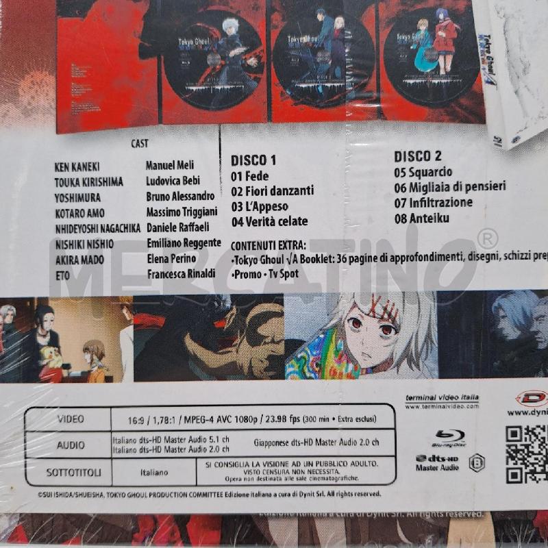 DVD BOX TOKYO GHOUL A | Mercatino dell'Usato Bologna 3