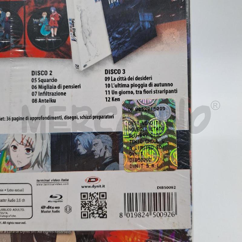 DVD BOX TOKYO GHOUL A | Mercatino dell'Usato Bologna 4