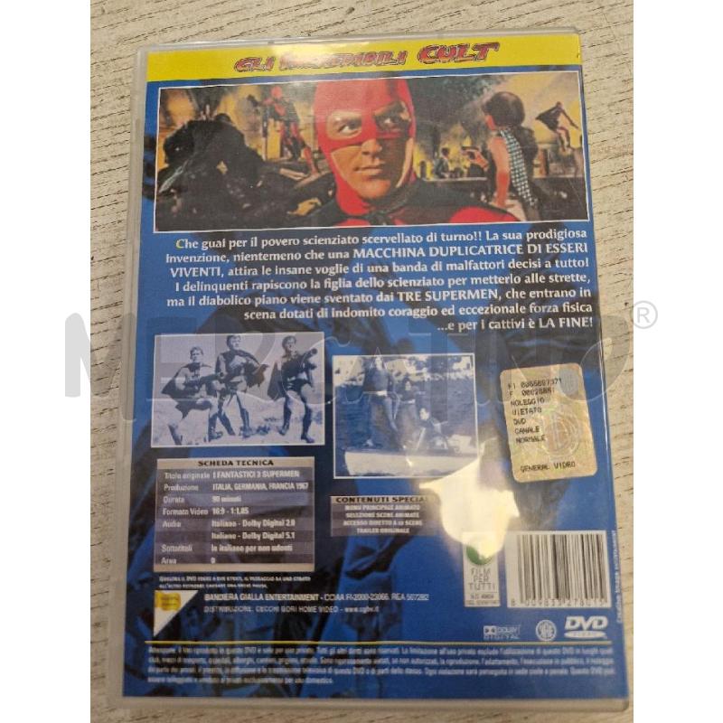 DVD I FANTASTICI 3 SUPERMEN | Mercatino dell'Usato Bologna 2
