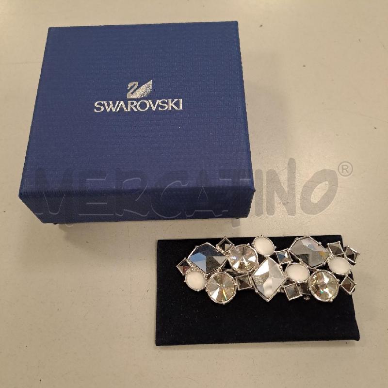 FERMA CAPELLI SWAROVSKI STRASS BIANCO AREGENTO | Mercatino dell'Usato Bologna 1