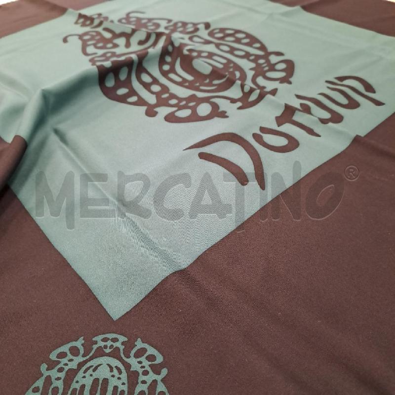 FOULARD DONDUP SETA VERDE NERO | Mercatino dell'Usato Bologna 3