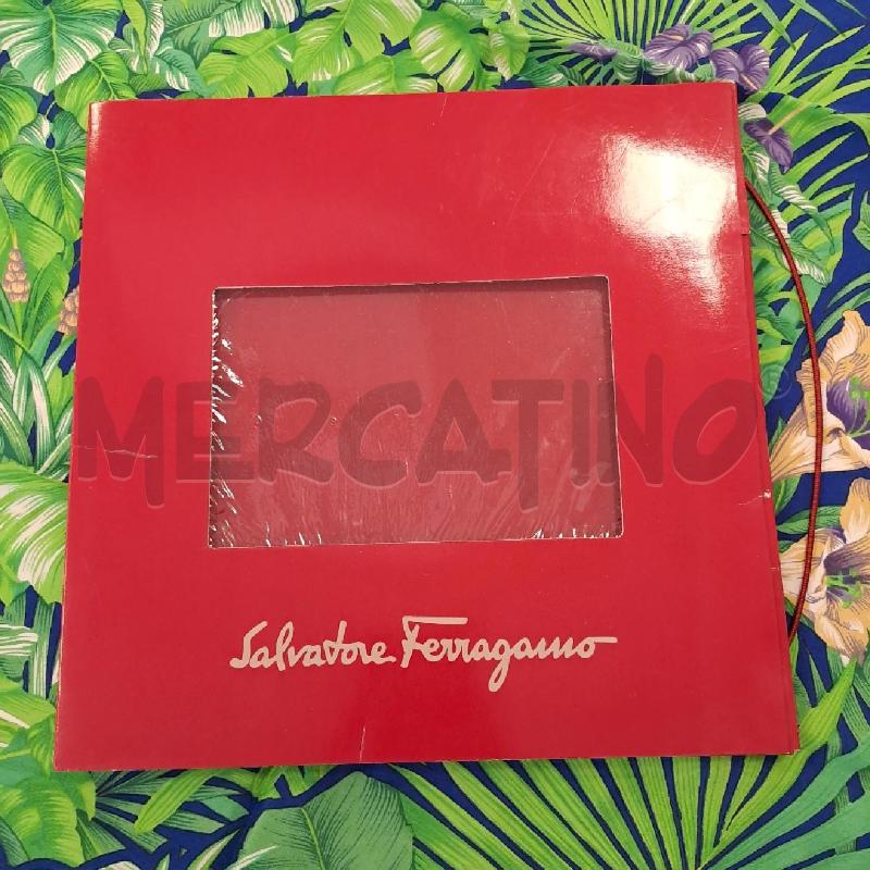 FOULARD FERRAGAMO SETA JUNGLE BLUETTE VERDE | Mercatino dell'Usato Bologna 3