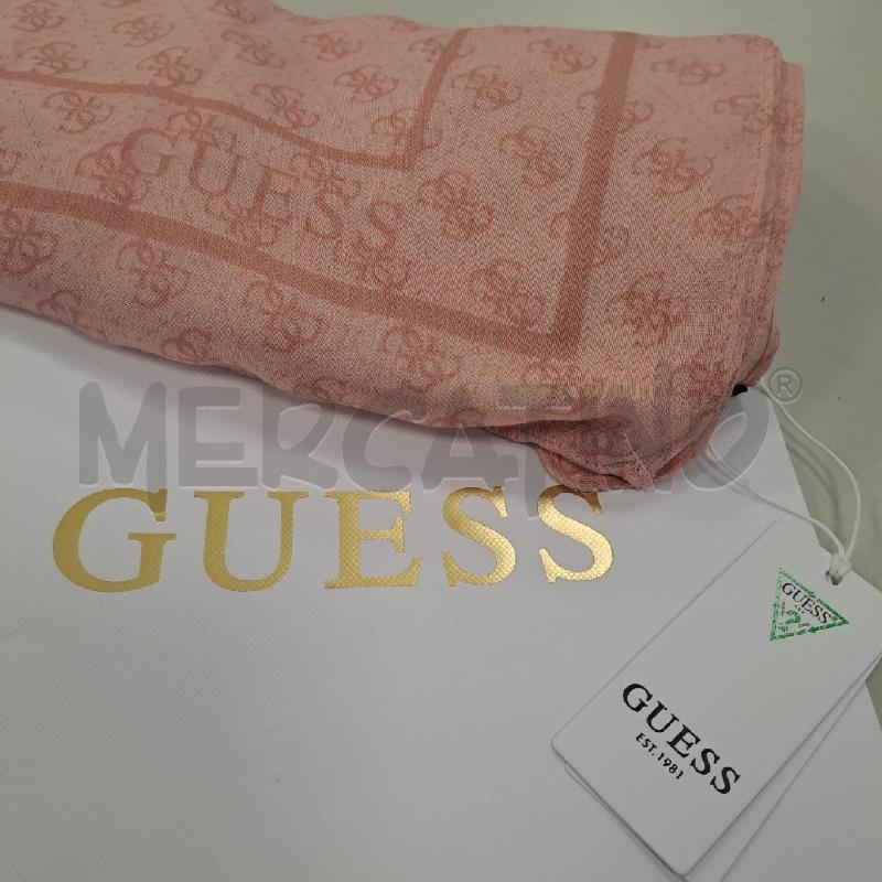 FOULARD GUESS ROSA | Mercatino dell'Usato Bologna 1