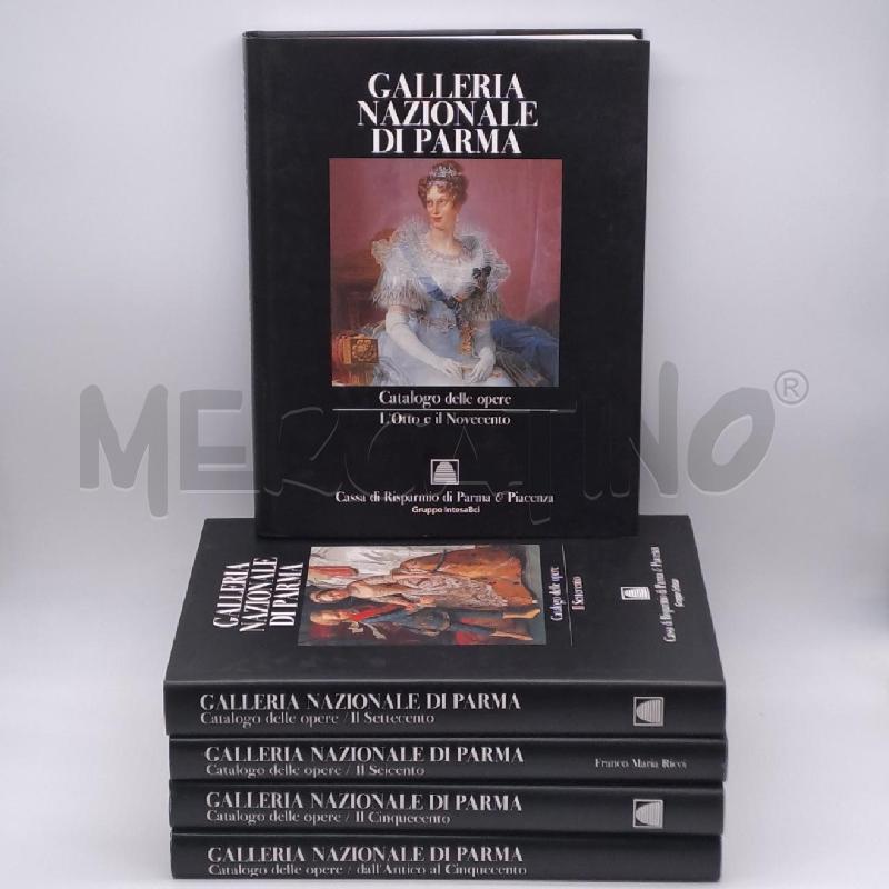 GALLERIA NAZIONALE PARMA 5 VOLUMI | Mercatino dell'Usato Bologna 1