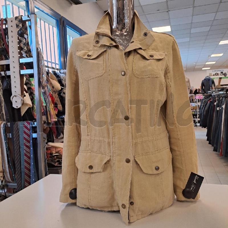 GIACCA DONNA BARBOUR LINO SABBIA | Mercatino dell'Usato Bologna 1