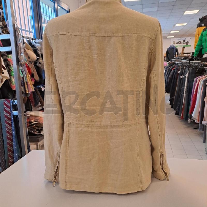GIACCA DONNA BARBOUR LINO SABBIA | Mercatino dell'Usato Bologna 3