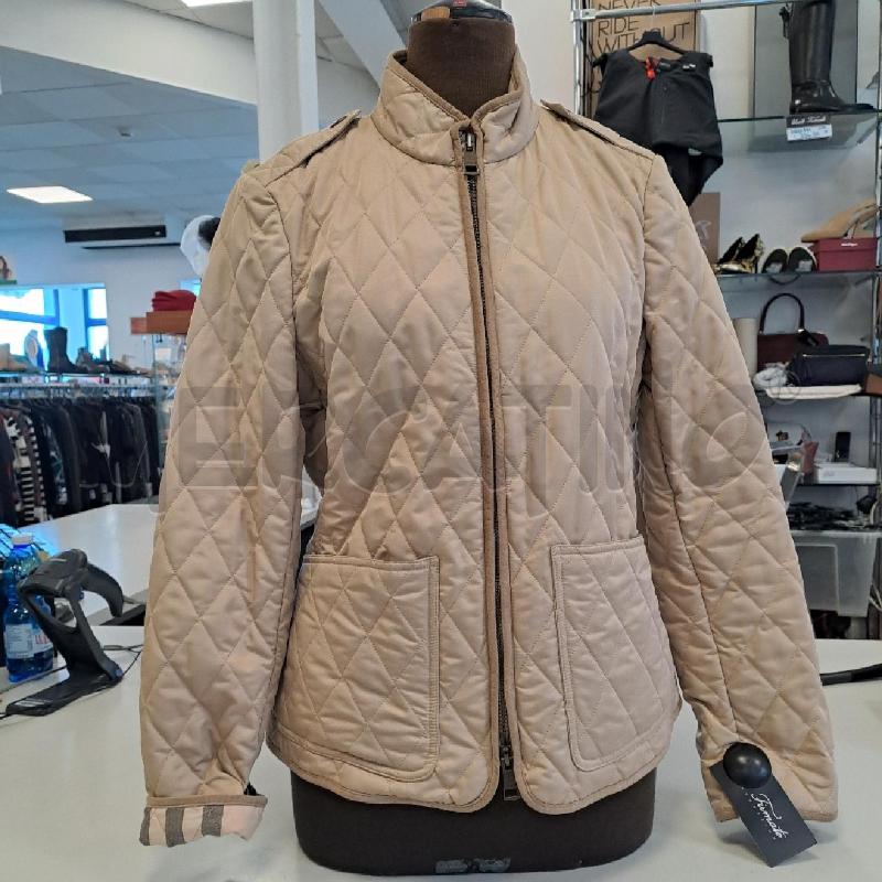 GIACCA DONNA BURBERRY BEIGE TRAPUNTATA | Mercatino dell'Usato Bologna 1