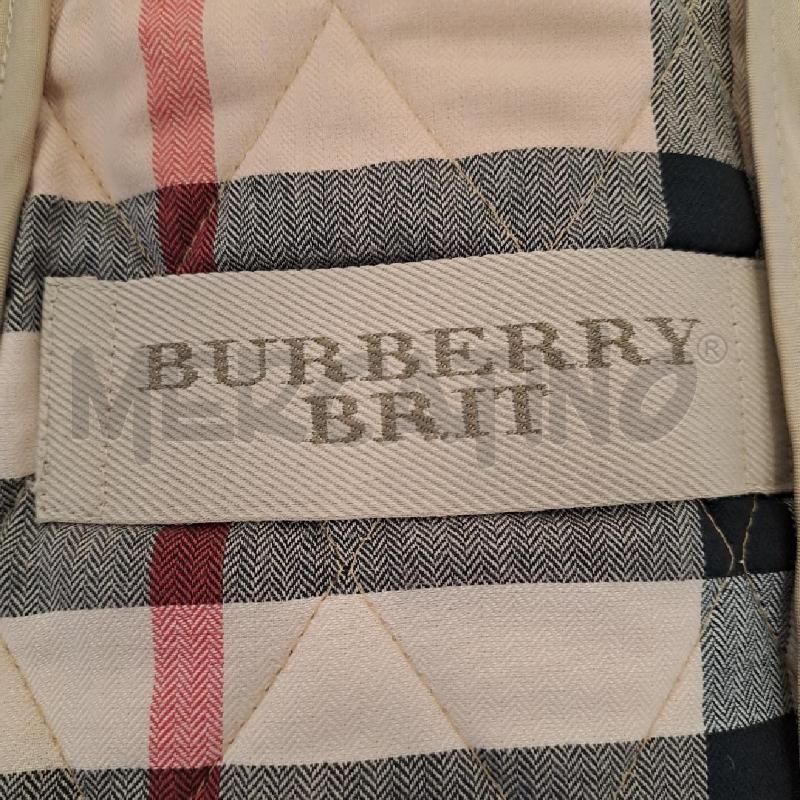 GIACCA DONNA BURBERRY BEIGE TRAPUNTATA | Mercatino dell'Usato Bologna 2