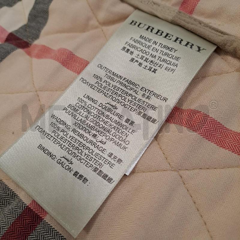 GIACCA DONNA BURBERRY BEIGE TRAPUNTATA | Mercatino dell'Usato Bologna 3