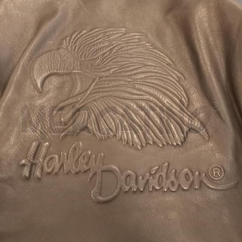 GIACCA PELLE UOMO HARLEY DAVIDSON NERO | Mercatino dell'Usato Bologna 5