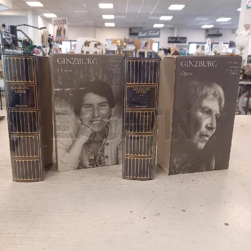 GINZBURG  OPERE    VOLUME 1 + VOLUME 2  | Mercatino dell'Usato Bologna 1