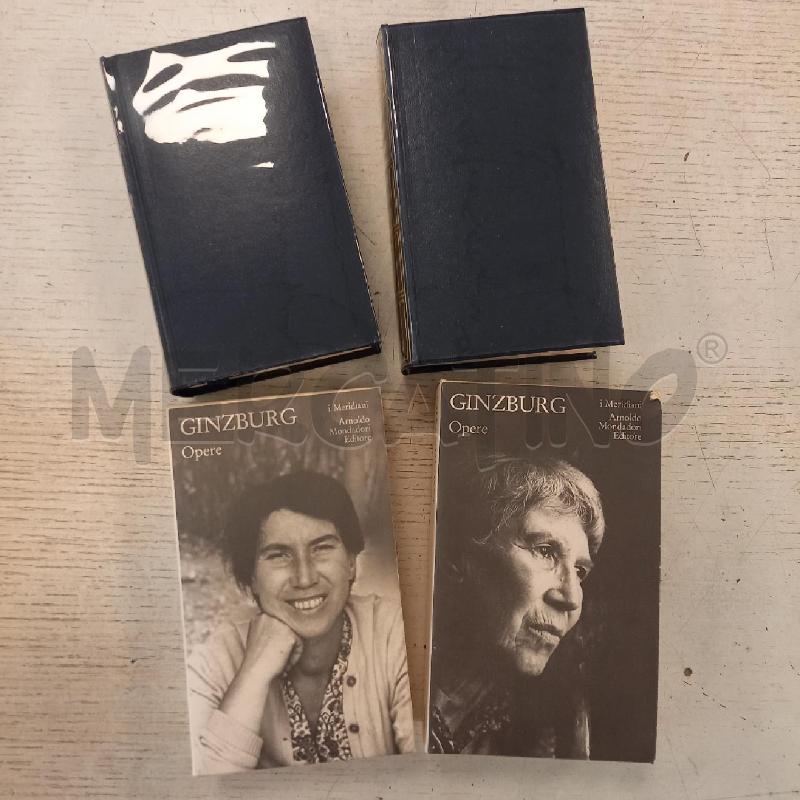 GINZBURG  OPERE    VOLUME 1 + VOLUME 2  | Mercatino dell'Usato Bologna 2