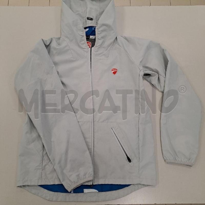 GIUBBOTTO RAGAZZO ANTIVENTO DUCATI GRIGIO CHIARO | Mercatino dell'Usato Bologna 1