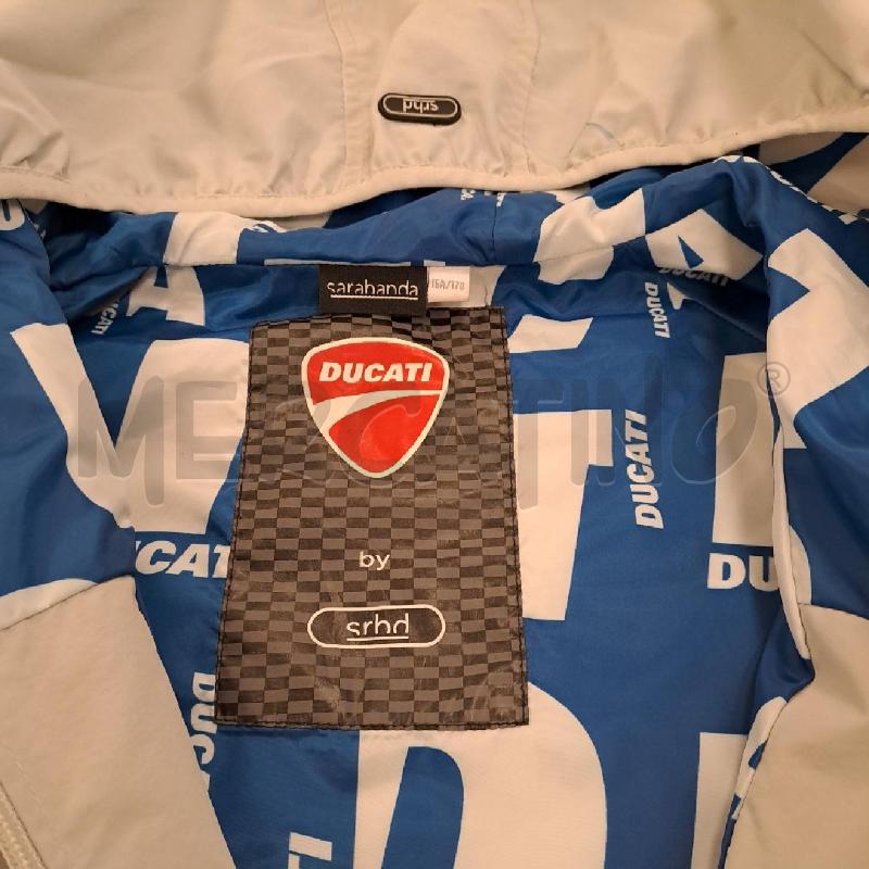 GIUBBOTTO RAGAZZO ANTIVENTO DUCATI GRIGIO CHIARO | Mercatino dell'Usato Bologna 2